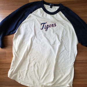 Tigers baseball tee